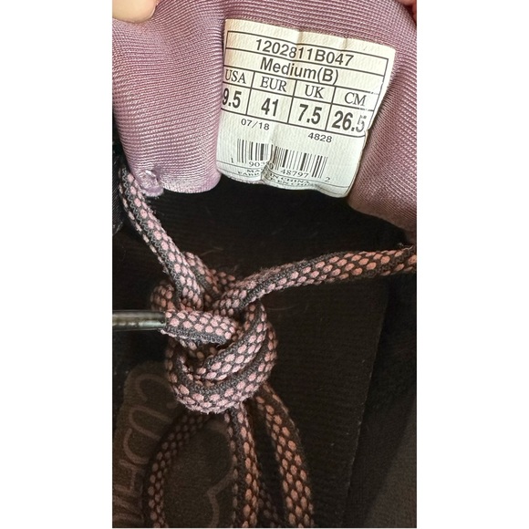 Brooks Revel 2 Arctic Dust Black White Purple DNA Womens Size 9.5 - Picture 8 of 8